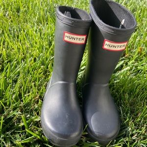 Hunter toddler rain boots size 7